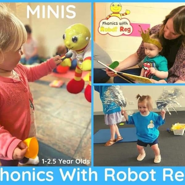 Phonics with Robot Reg Gloucester